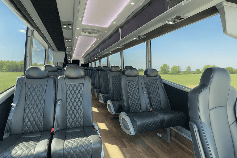 coach bus in Centennial