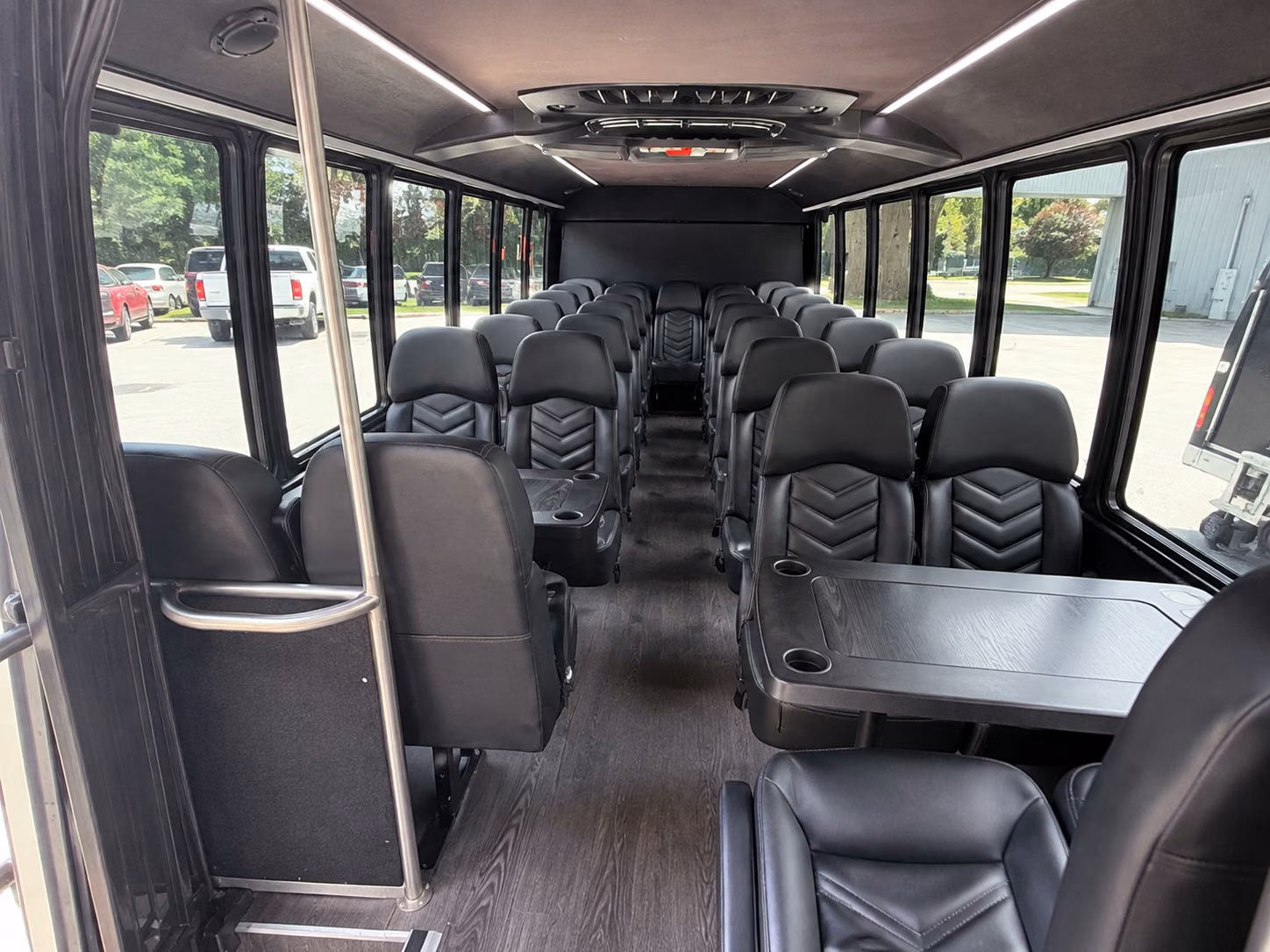 centennial 15 passenger minibus inside