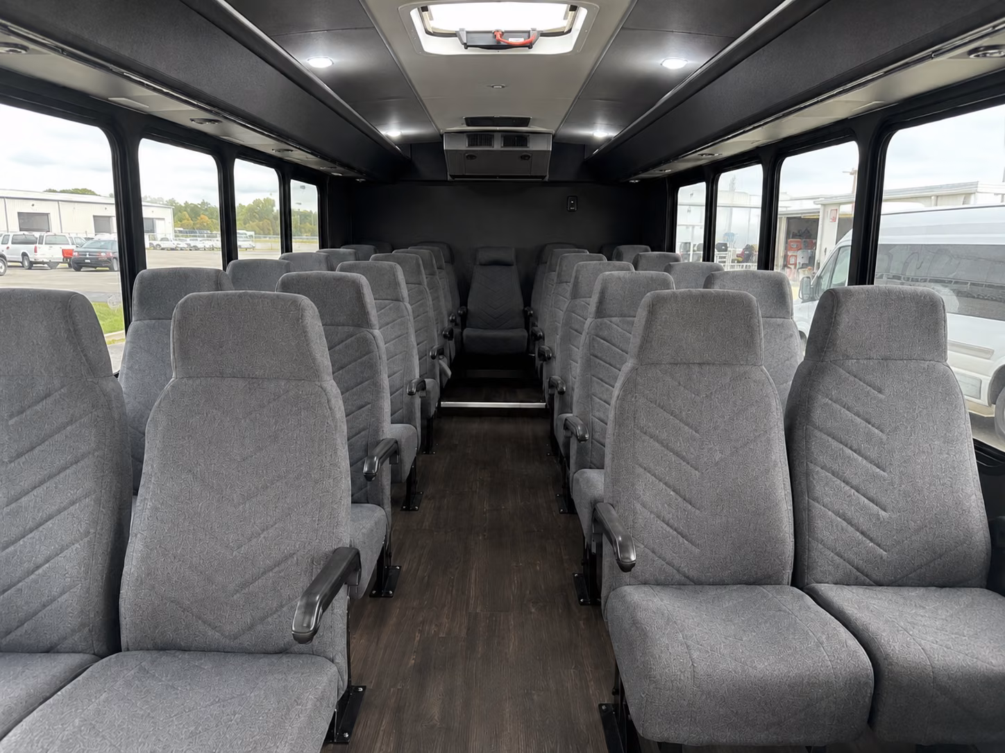 centennial 15 passenger minibus interior