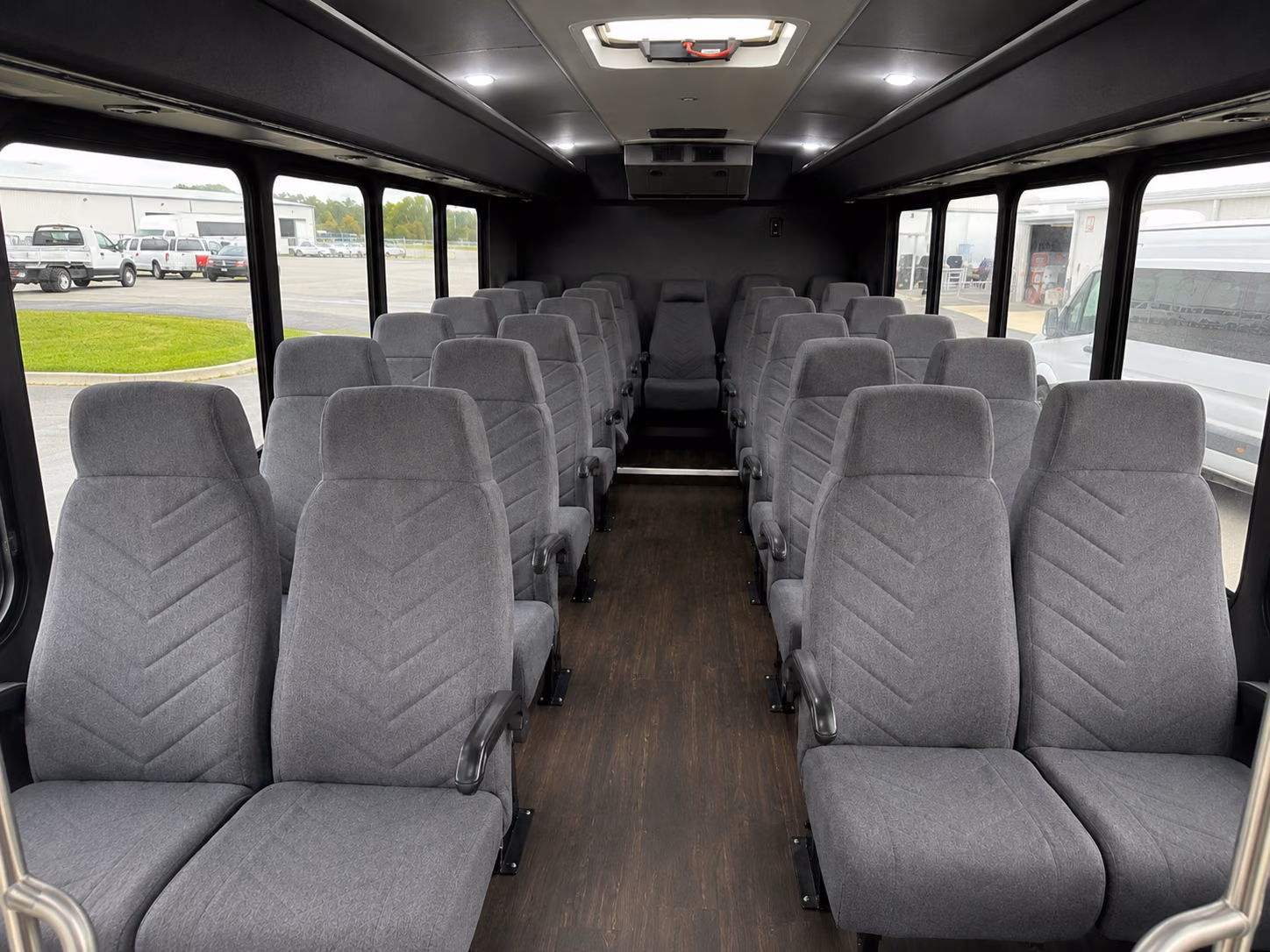 centennial 20 passenger minibus interior
