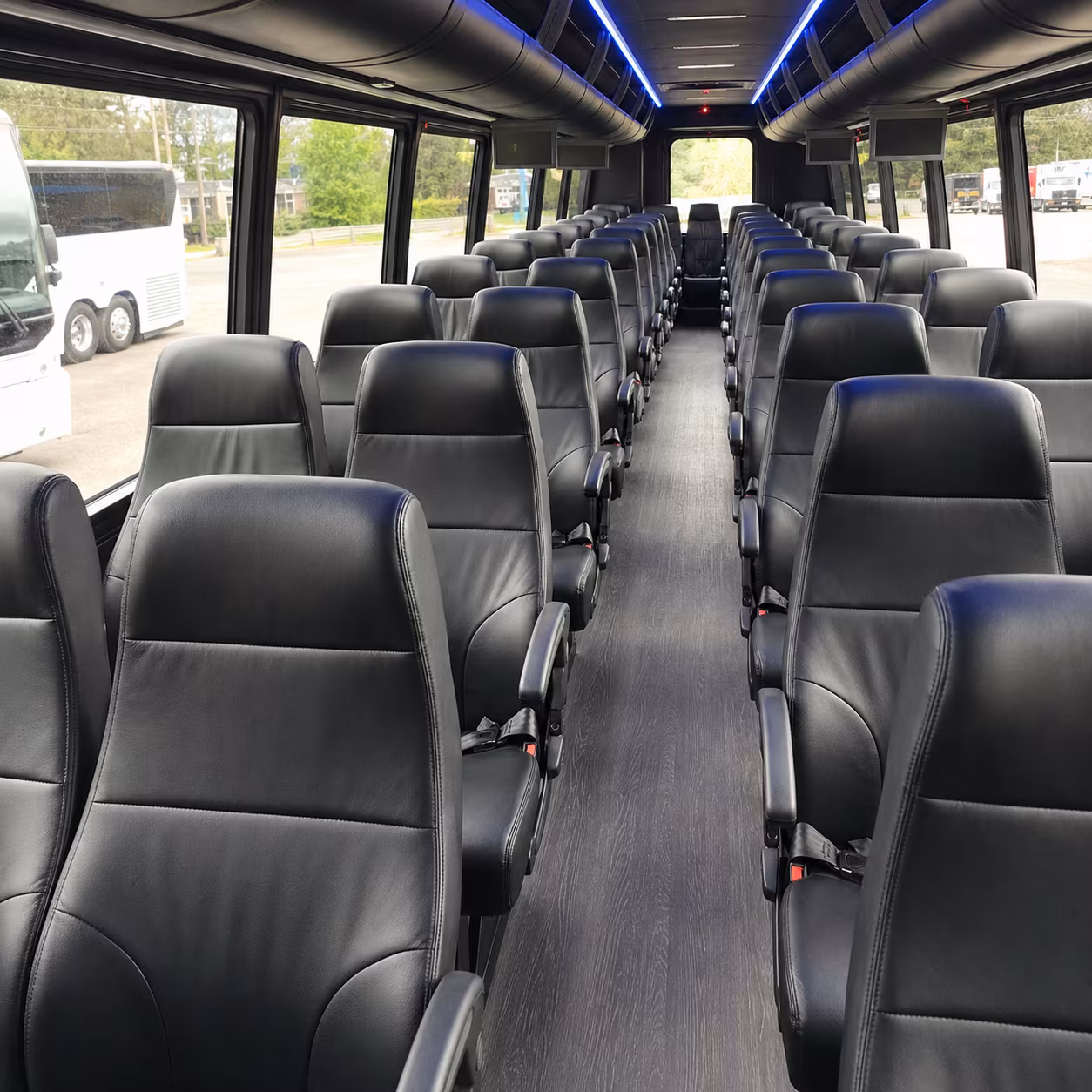 centennial 28 passenger minibus interior