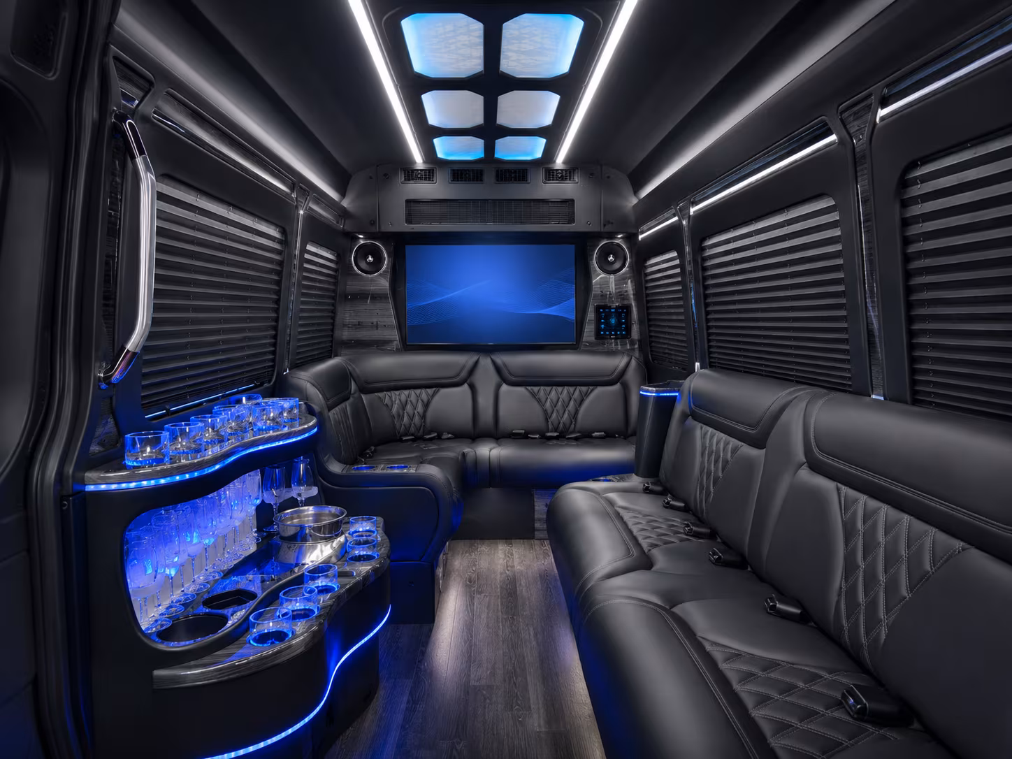 centennial 40 passenger party bus