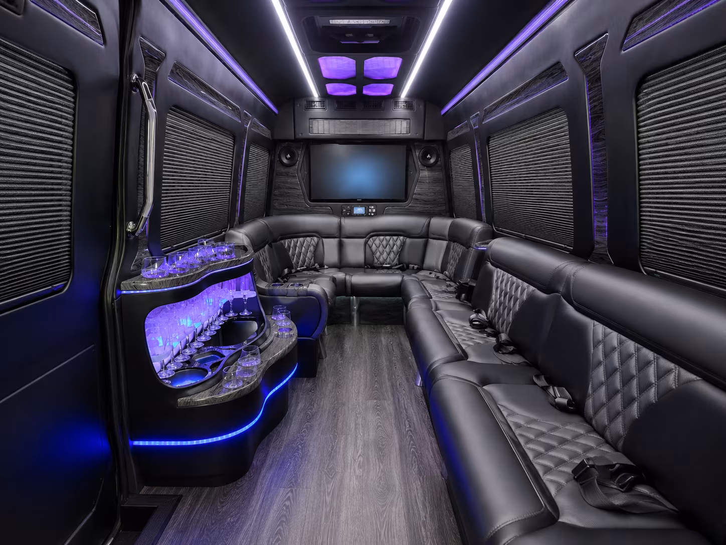 centennial sprinter limousine interior
