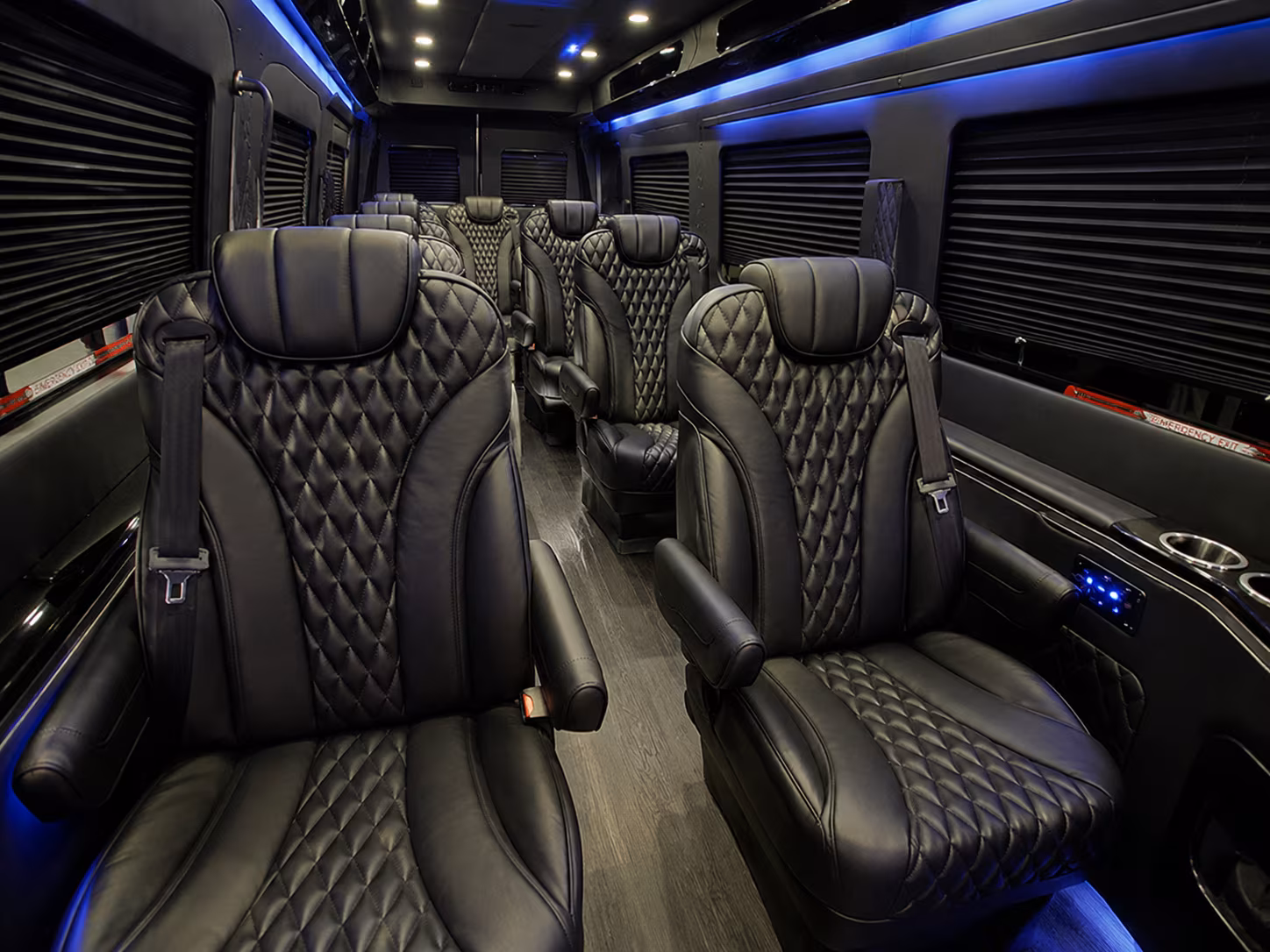 centennial sprinter van with driver inside