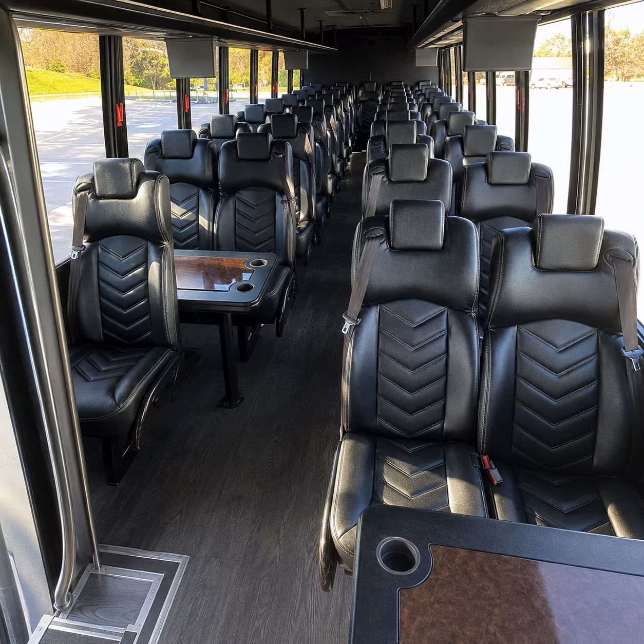 centennial wedding transportation onboard seating
