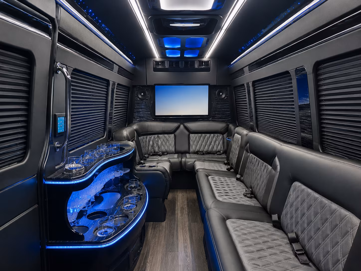 corporate event shuttle buses serving centennial and south metro denver