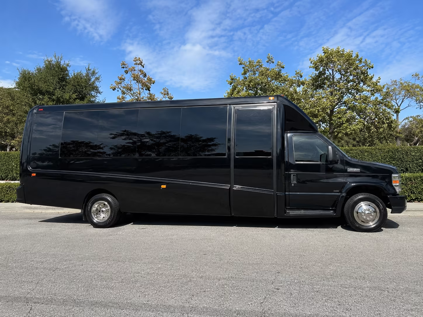 shuttle buses for weekly worship services in centennial