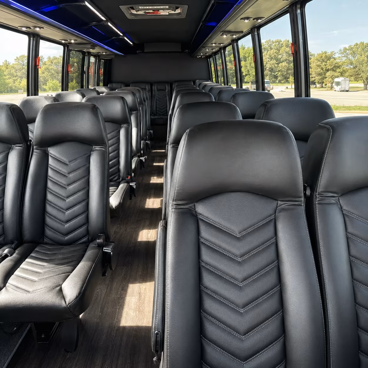 wedding guest shuttle buses between centennial hotels and venues
